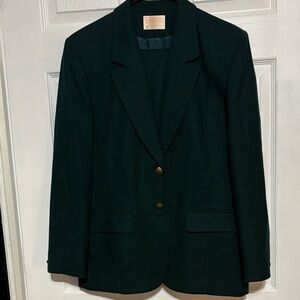 Pendleton Dark Green Women's Blazer